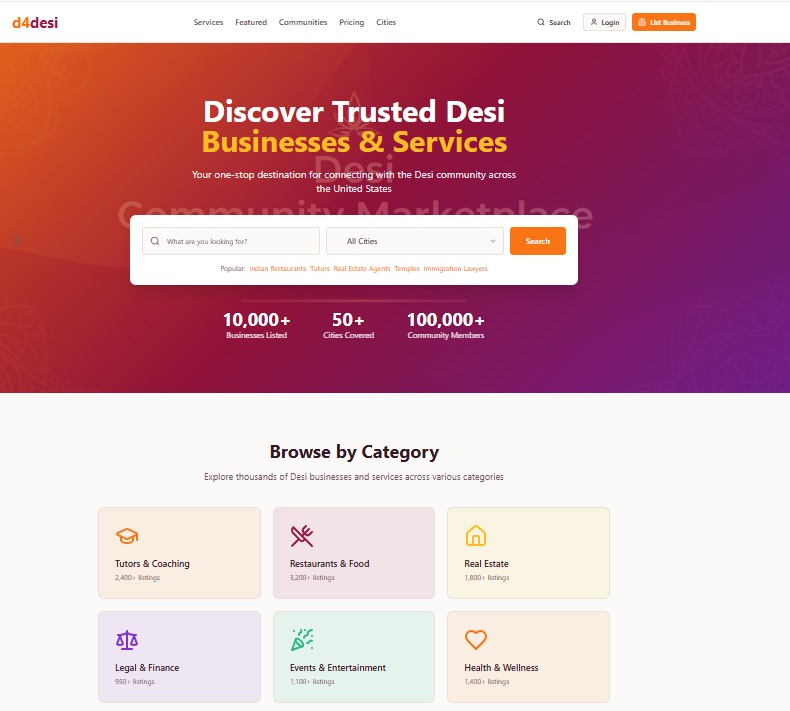USA Community - Social Networking & Event Platform for USA Communities